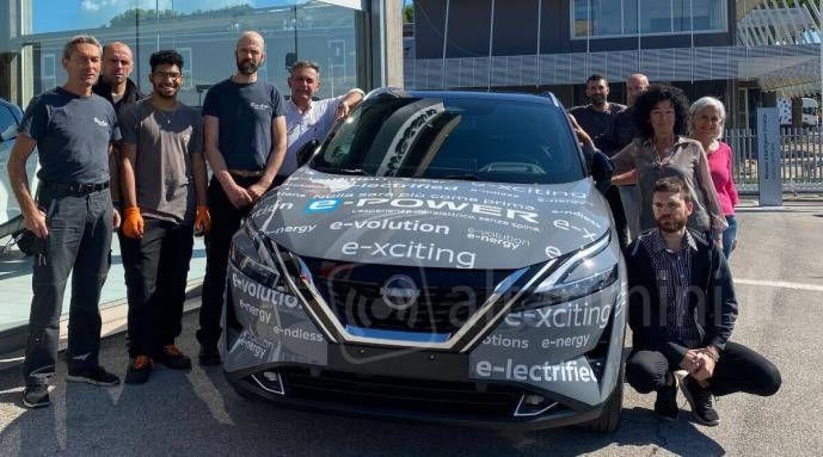 Nissan Qashqai e-POWER in anteprima nello showroom di Ren-Auto Piraccini - 