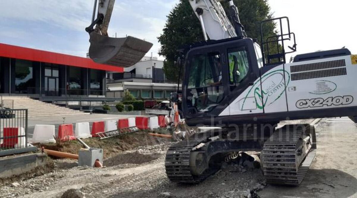 Rimini, nuovo sottopasso ciclopedonale Statale 16-via della Fiera: il punto sul cantiere - 