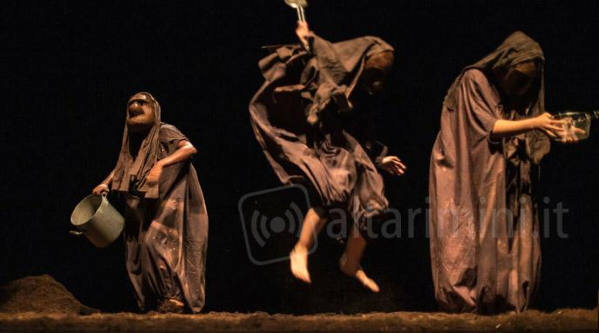 La compagnia artistica Brat al teatro Dimora di Mondaino - 