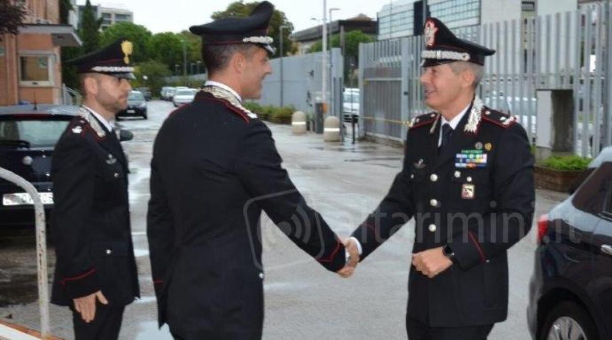 Il nuovo Comandante regionale dei Carabinieri in visita al Comando di Rimini - 