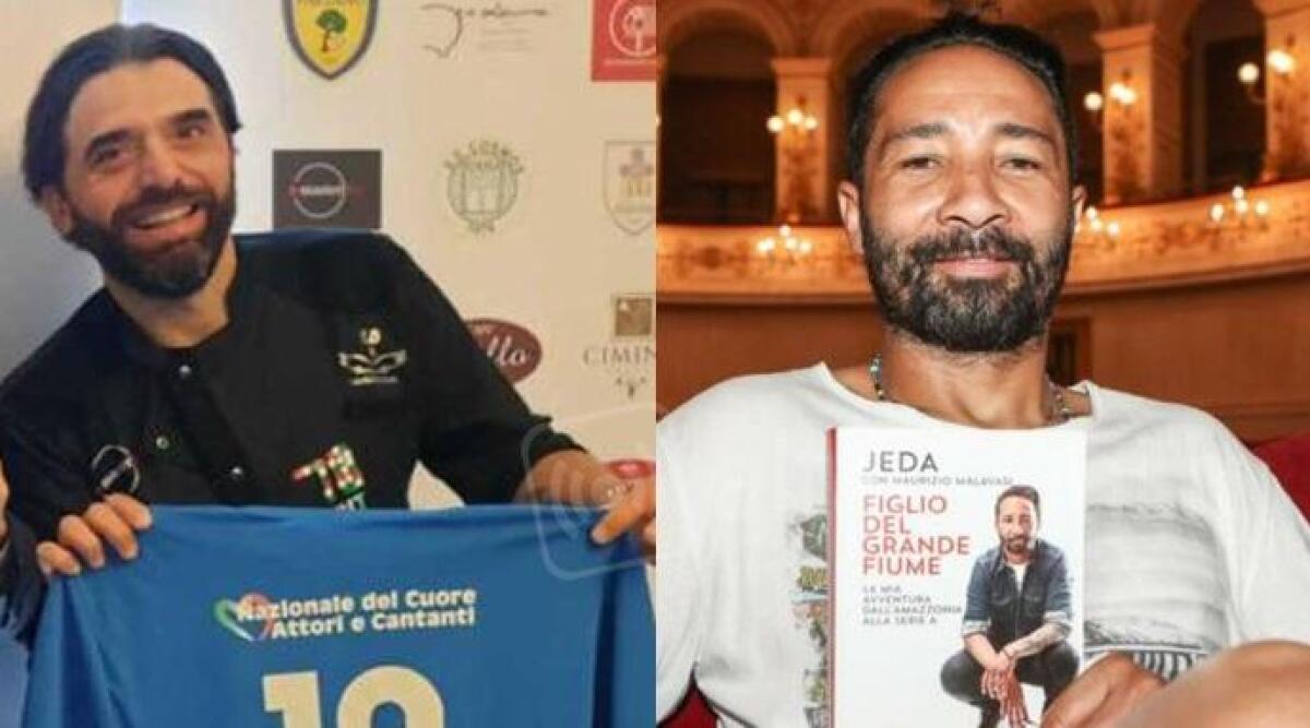 Mario Fucili e Jeda a Tirana per giocare con la nazionale attori e cantanti - 