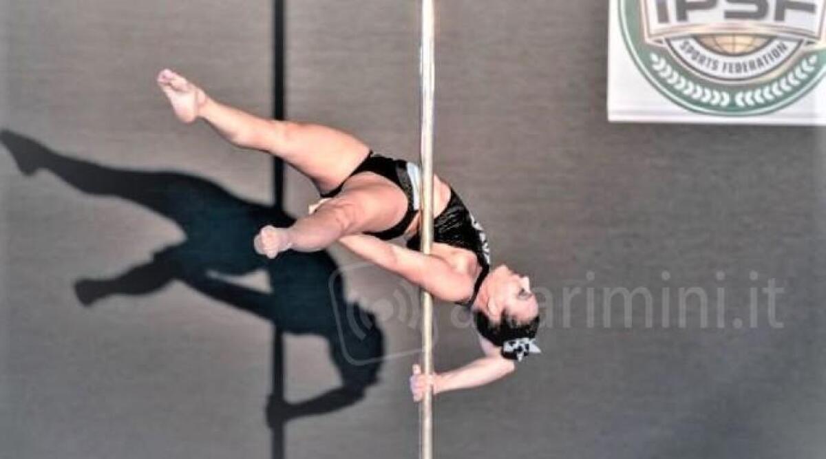 Pole dance, la riccionese Mirella de Donato ai campionati mondiali - 