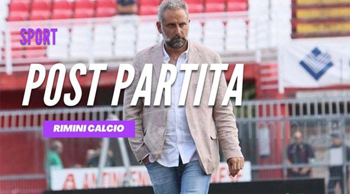 Calcio C, Rimini-Carrarese 0-1. Mister Gaburro: 'Scoccia perdere in questo modo' - 