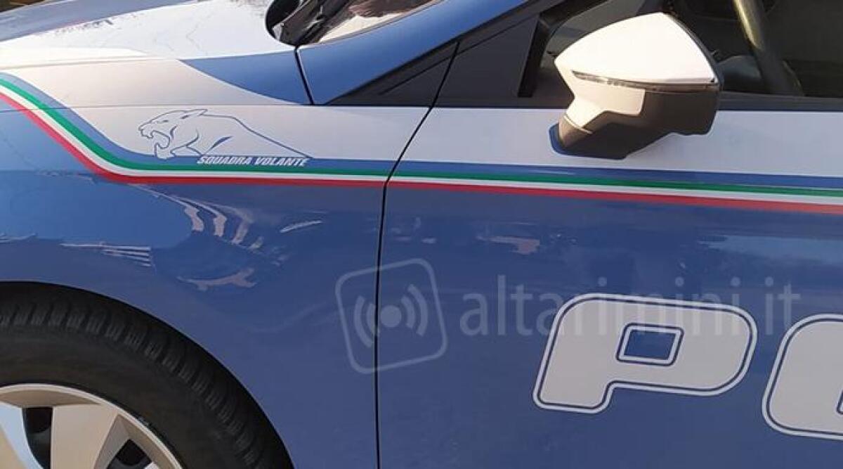 Tafferugli tra le tifoserie prima della partita Rimini Vis Pesaro - 