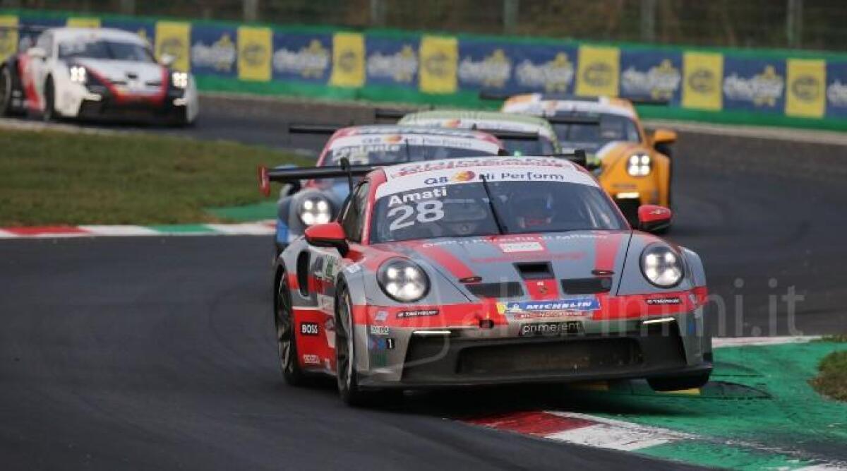 Il pilota riminese Giorgio Amati al gran finale della Porsche Carrera Cup Italia - 