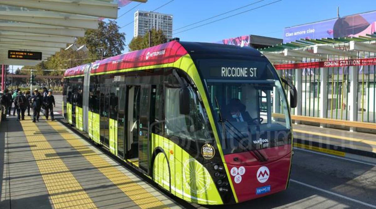 Filobus del Metromare, la risposta di Start Romagna ai sindacati - Metromare ARCHIVIO