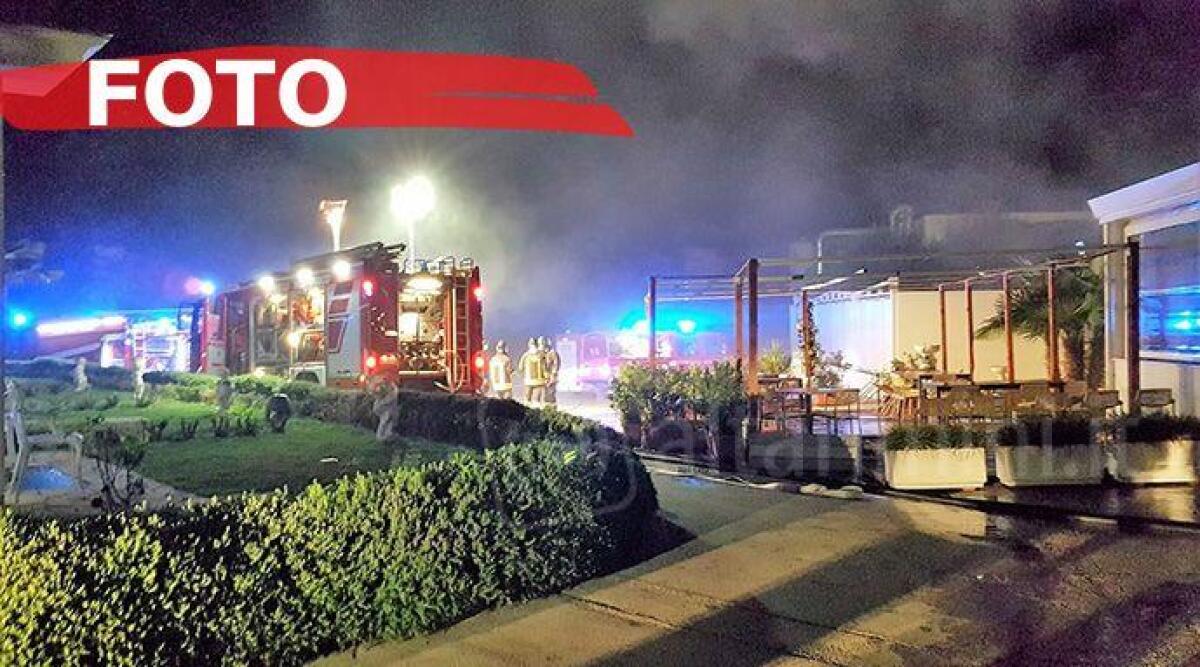 Furioso incendio, bar ristorante divorato dalle fiamme -