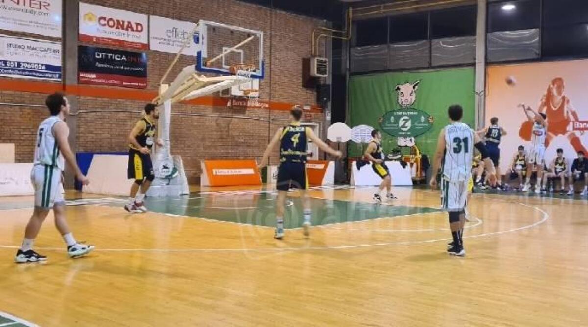 Basket C Silver, Dulca Angels ko a San Lazzaro 79-65 - 