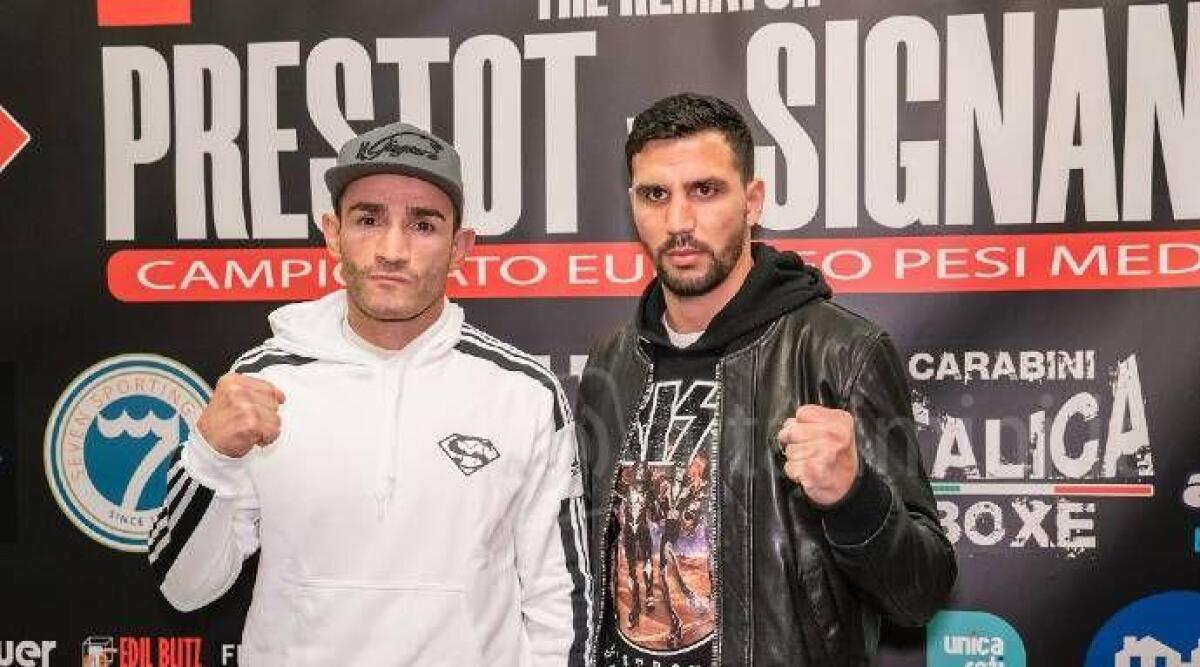Boxe, Europeo dei Medi: Savignano fa il tifo per il Giaguraro Matteo Signani -