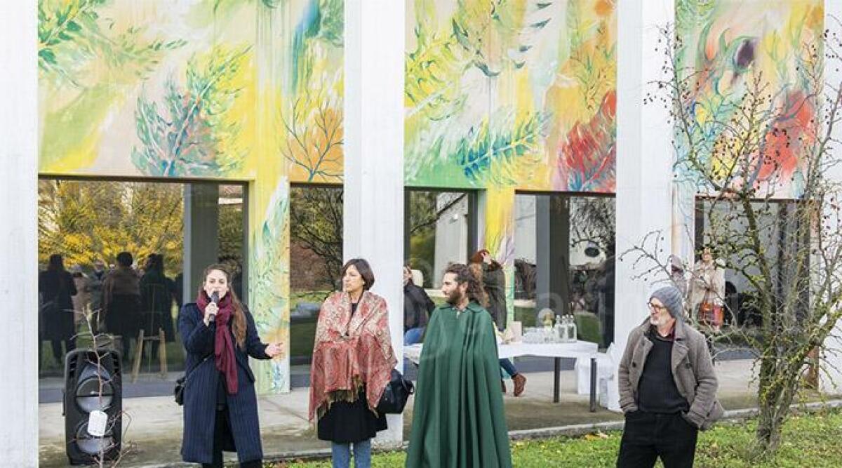 Santarcangelo, inaugurato il murale di Gola Hundun - 