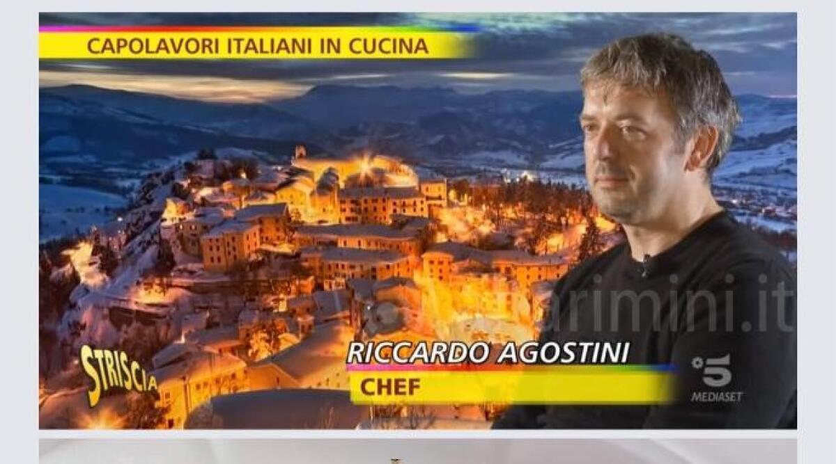 Ode al tartufo, lo chef riminese Riccardo Agostini si racconta a Striscia la Notizia -