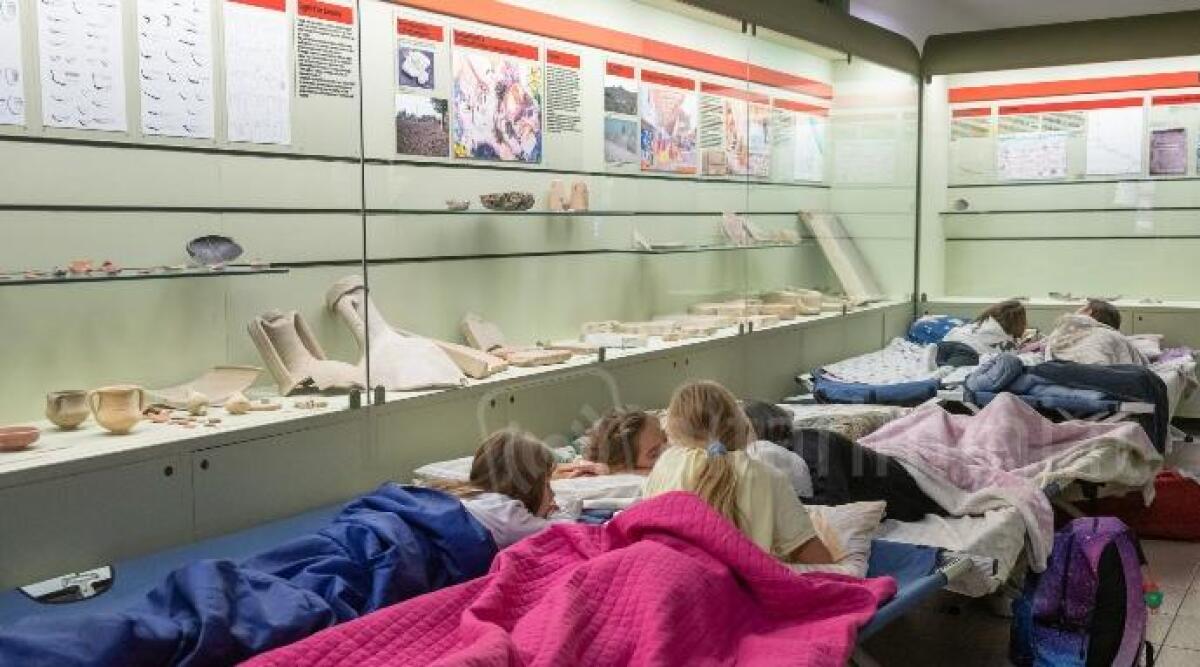 Una notte al Museo...di Riccione. I bambini della primaria dormono tra i reperti della civilt&agrave; romana - 