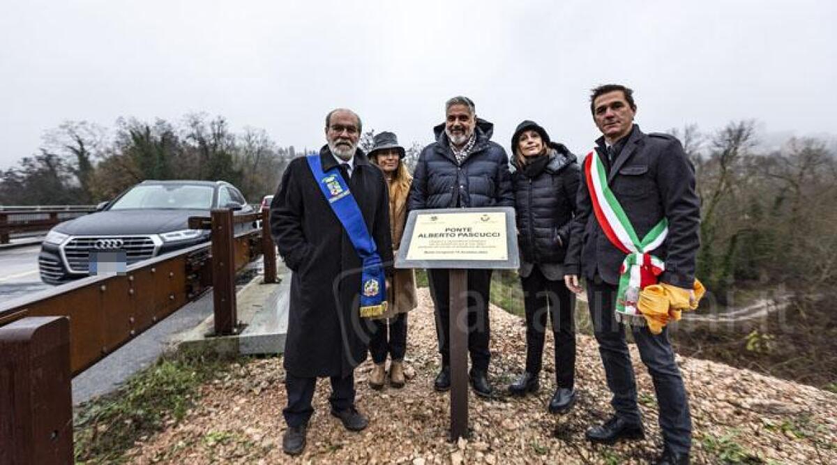 Alberto Pascucci, al re del caffè intitolato il ponte sulla sp2 a Monte Cerignone -