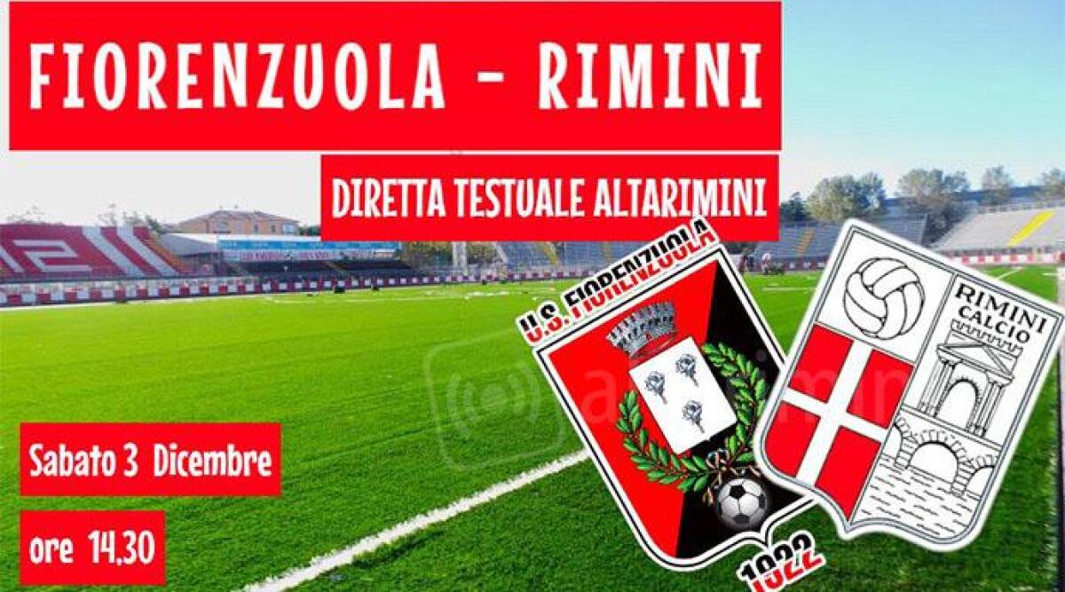 DIRETTA TESTUALE Calcio C Fiorenzuola - Rimini 2-1 (finale) - 