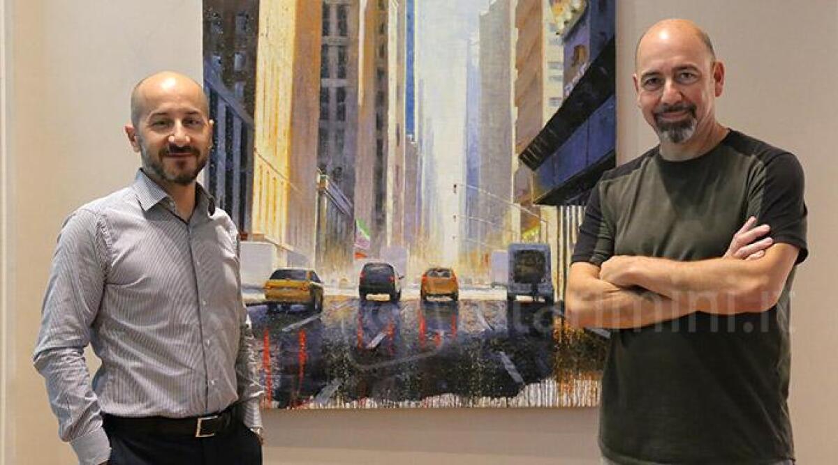 L'artista riminese Davide Frisoni in mostra al Palacongressi con "Visioni urbane" - 