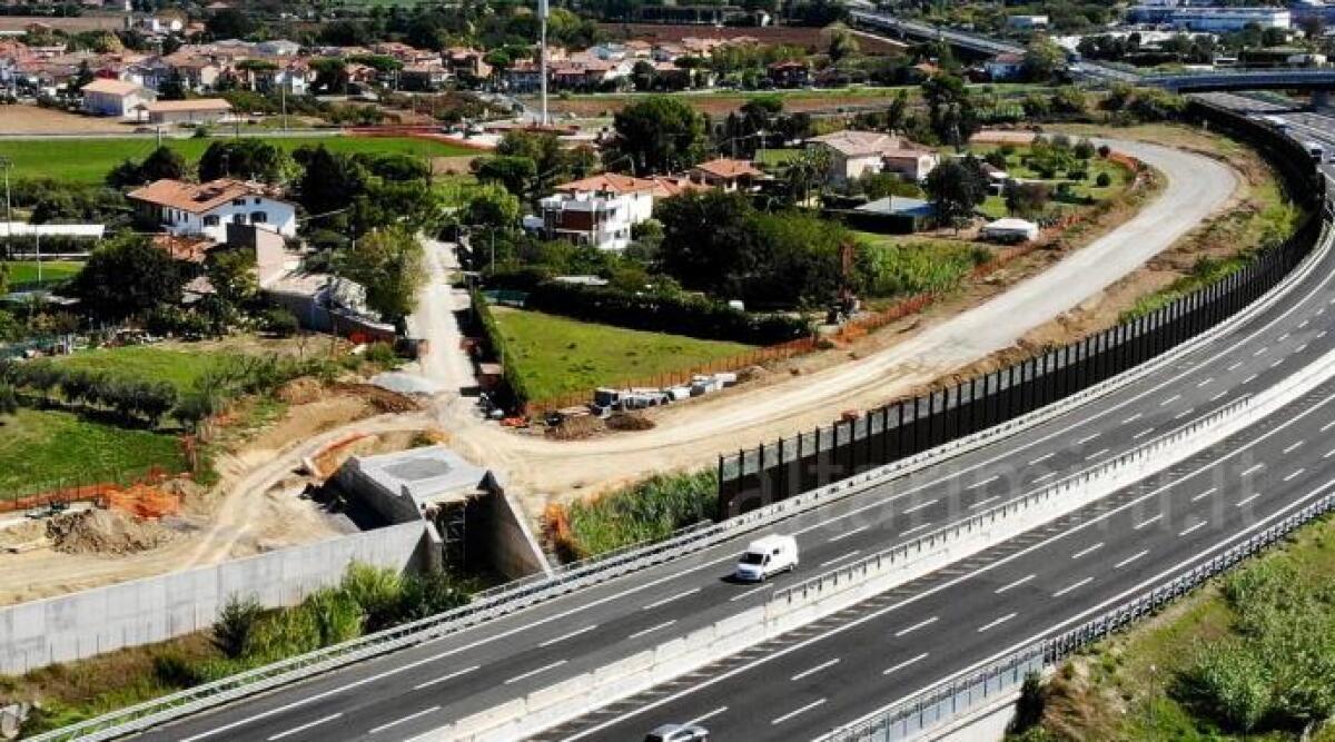 Misano, riparte il cantiere Anas per la bretella tra la Riccione-Tavoleto e zona Aquafan - 