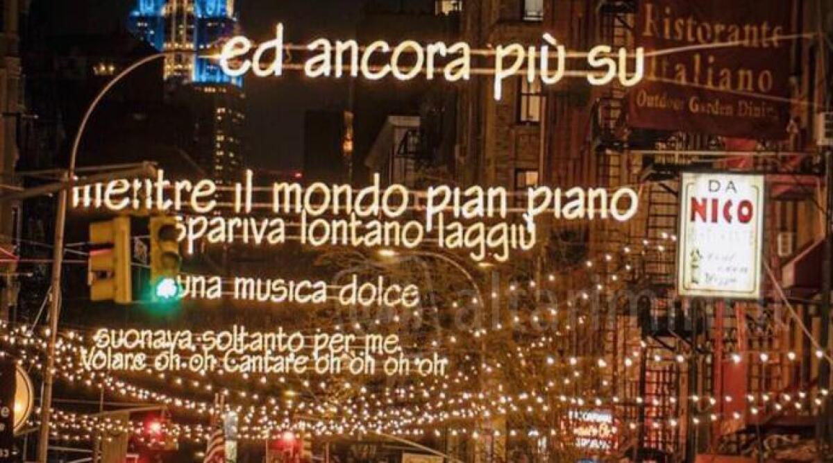 Da Santarcangelo a New York, le luminarie dedicate a Modugno di Tiziano Corbelli - 