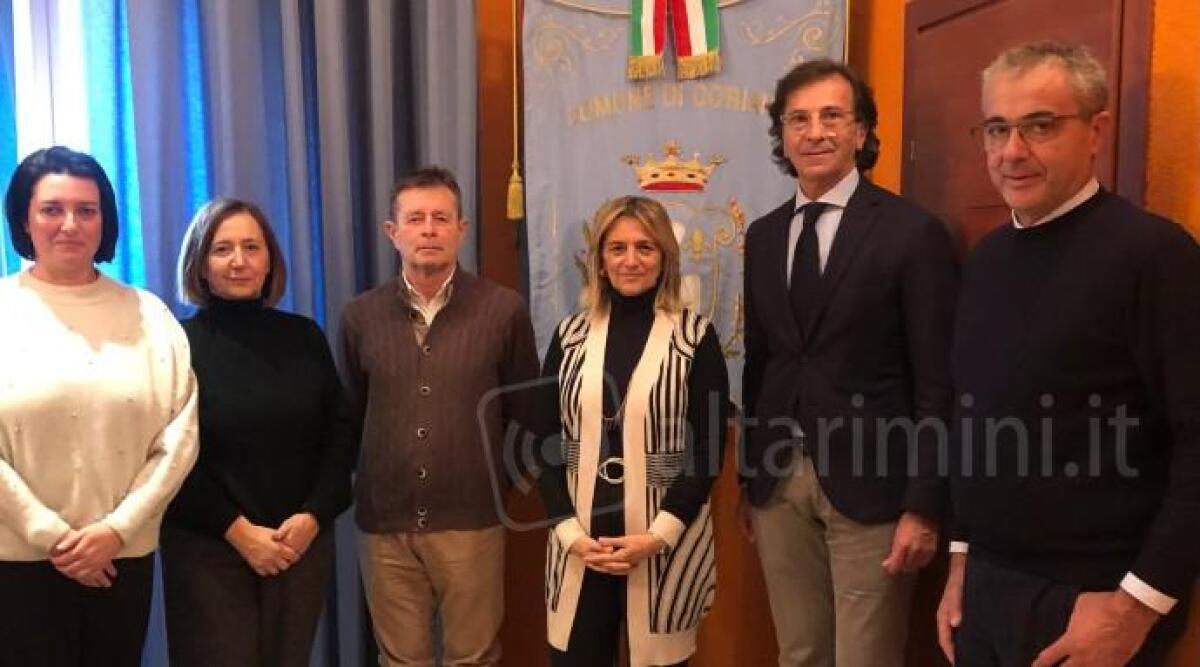 Il Questore di Rimini Lavezzaro incontra la Giunta di Coriano -