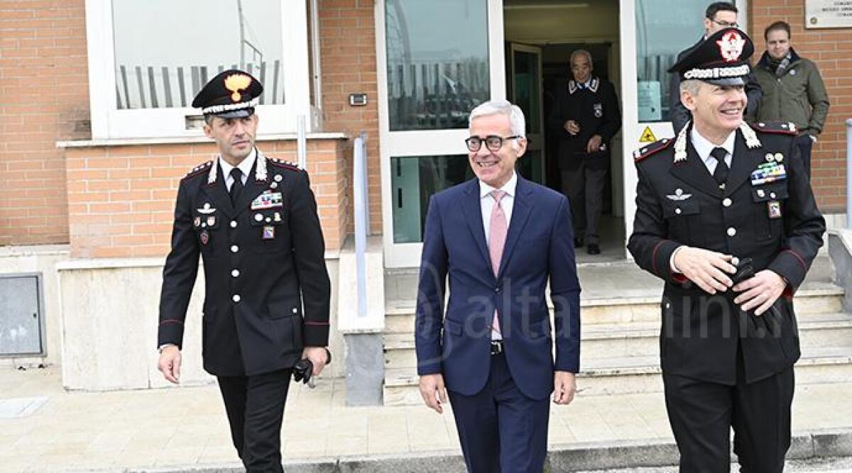 Il comandante della Legione "Emilia Romagna" in visita al comando provinciale dei Carabinieri - 