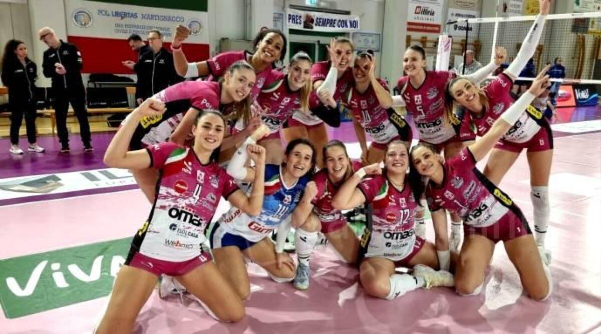 Volley A2 femminile, l'Omag MT vince in rimonta a Martignacco (2-3) - 