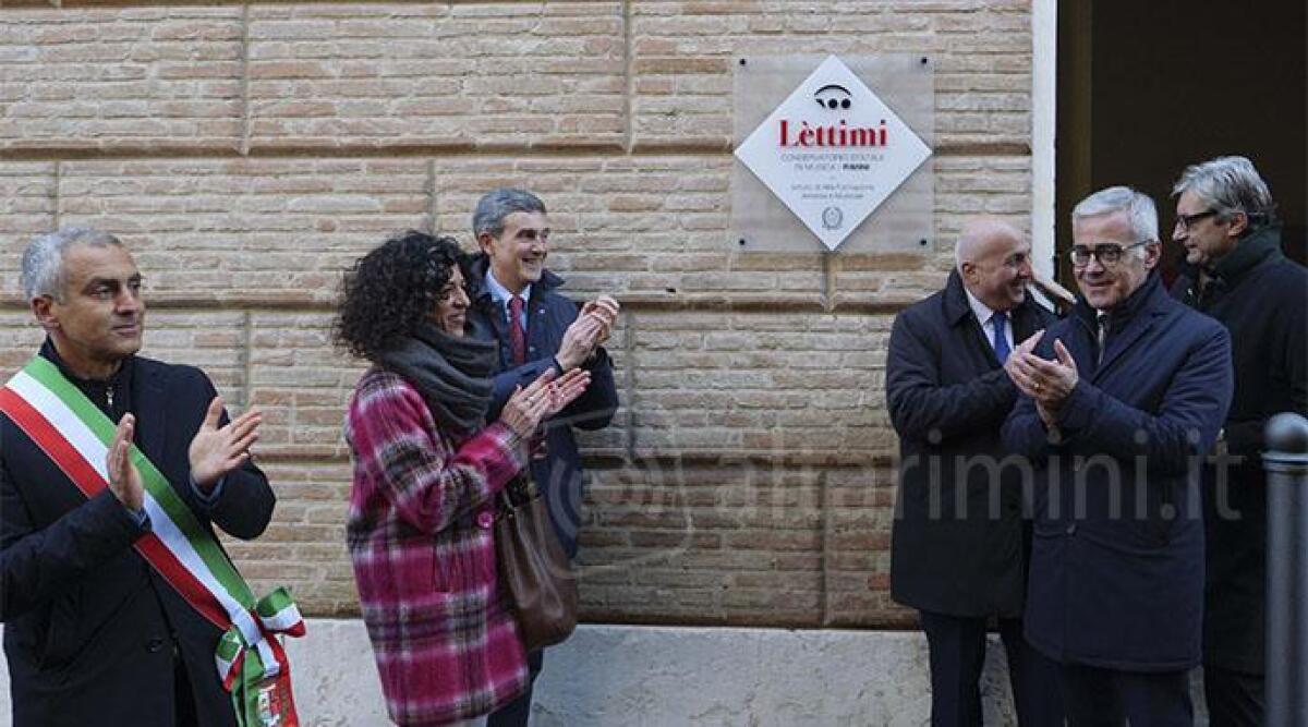 Il Lettimi di Rimini &egrave; Conservatorio statale: 'Apre possibilit&agrave; di sviluppo culturale della citt&agrave;' - 