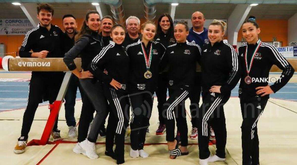 Ginnastica Riccione, sei medaglie ai campionati nazionali: oro per Cereghetti - 