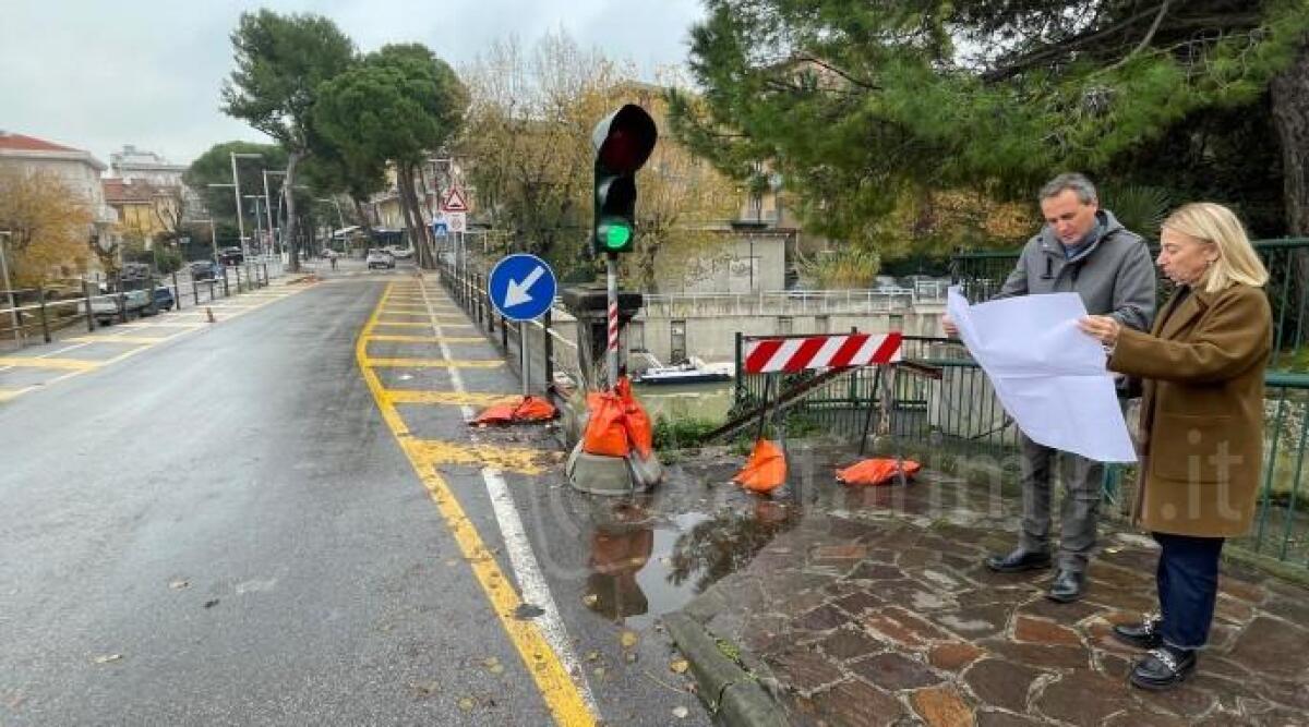 Cattolica, al via i lavori di consolidamento del Ponte sul fiume Tavollo -
