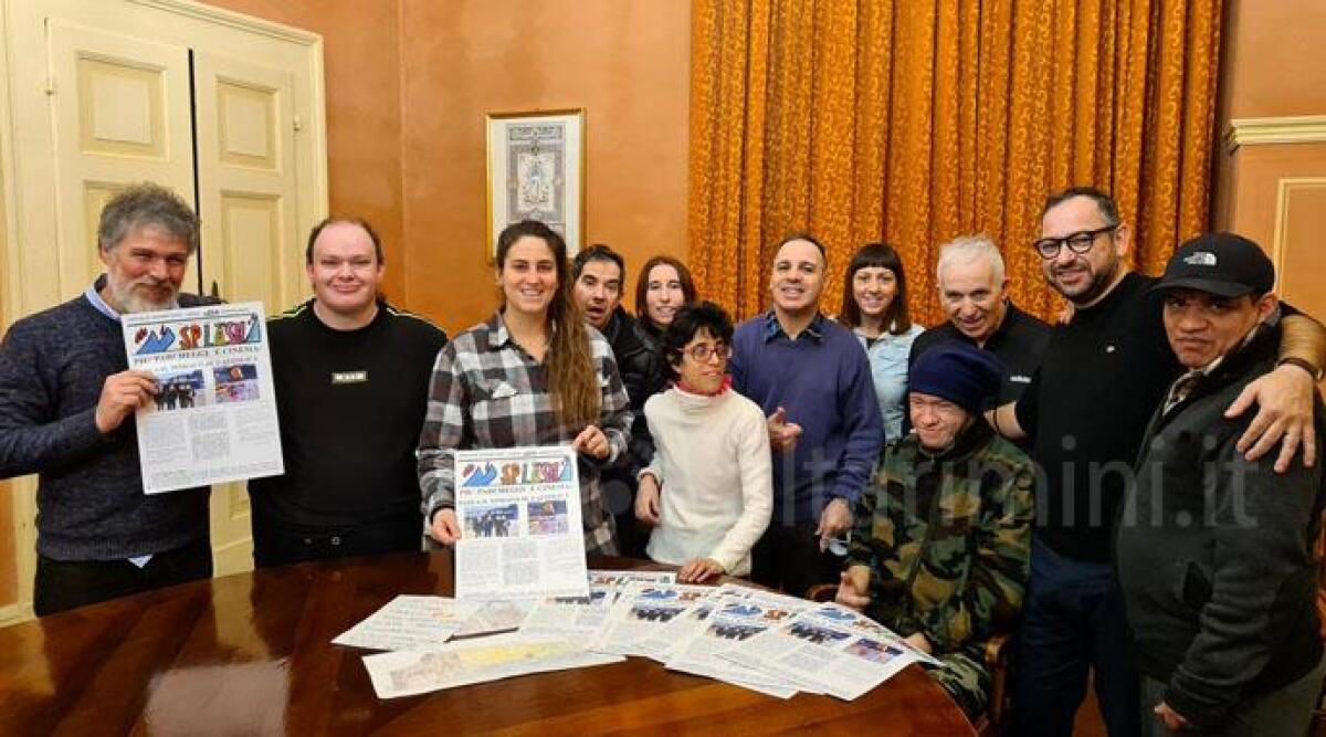 Gli utenti del centro I Delfini di Cattolica ricevuti dalla sindaca di Santarcangelo - 