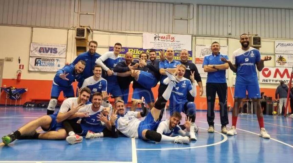 Volley C, Prime Cleaning suona la nona: battuto il Viserba 3-0 - 