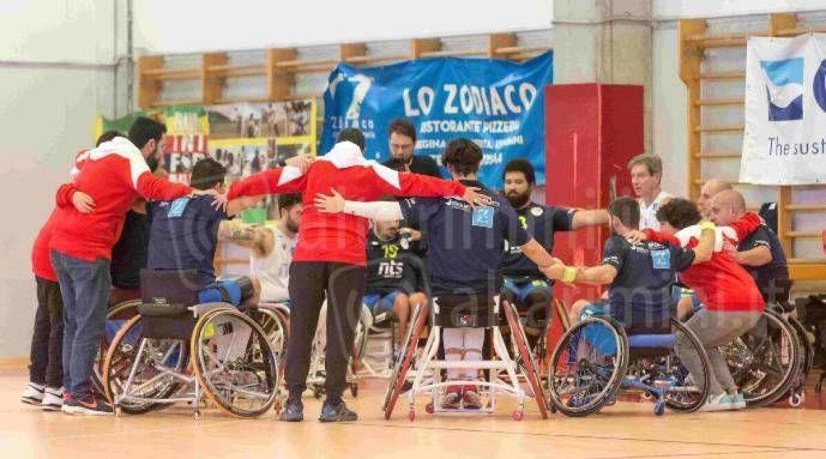 Basket in carrozzina B, NTS Riviera Rimini ospita I Bradipi Circolo Dozza - 