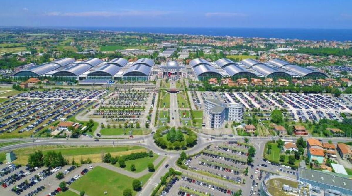 Rimini, serve un casello autostradale di collegamento alla Fiera - Veduta area della Fiera di Rimini