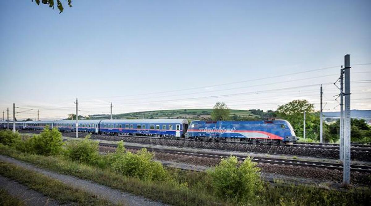 Nuovo treno per Austria e Germania: biglietti da 28,80 euro. Grande soddisfazione dei Sindaci - Il treno Nightjet di Obb