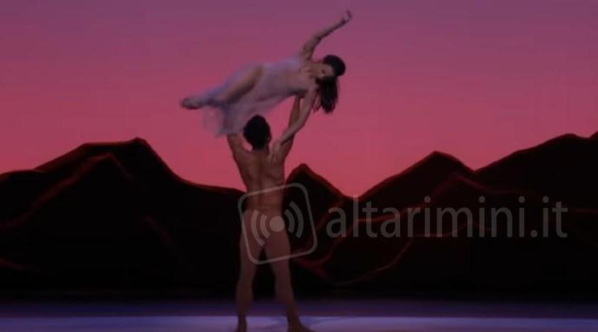 Da Londra al Cinema Tiberio il balletto 'Come l'acqua per il cioccolato' - Una scena dallo spettacolo