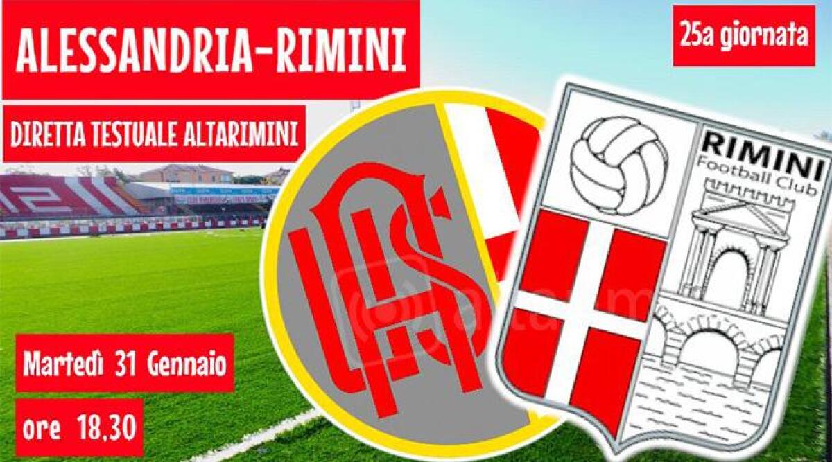 DIRETTA TESTUALE Calcio C Alessandria - Rimini 0-1 - Diretta testuale Alessandria - Rimini