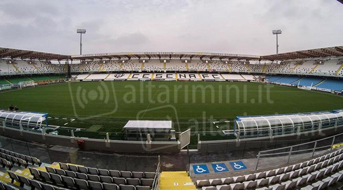 Derby Cesena-Rimini: per la sicurezza entrano in azione 62 telecamere di videosorveglianza - Stadio Dino Manuzzi