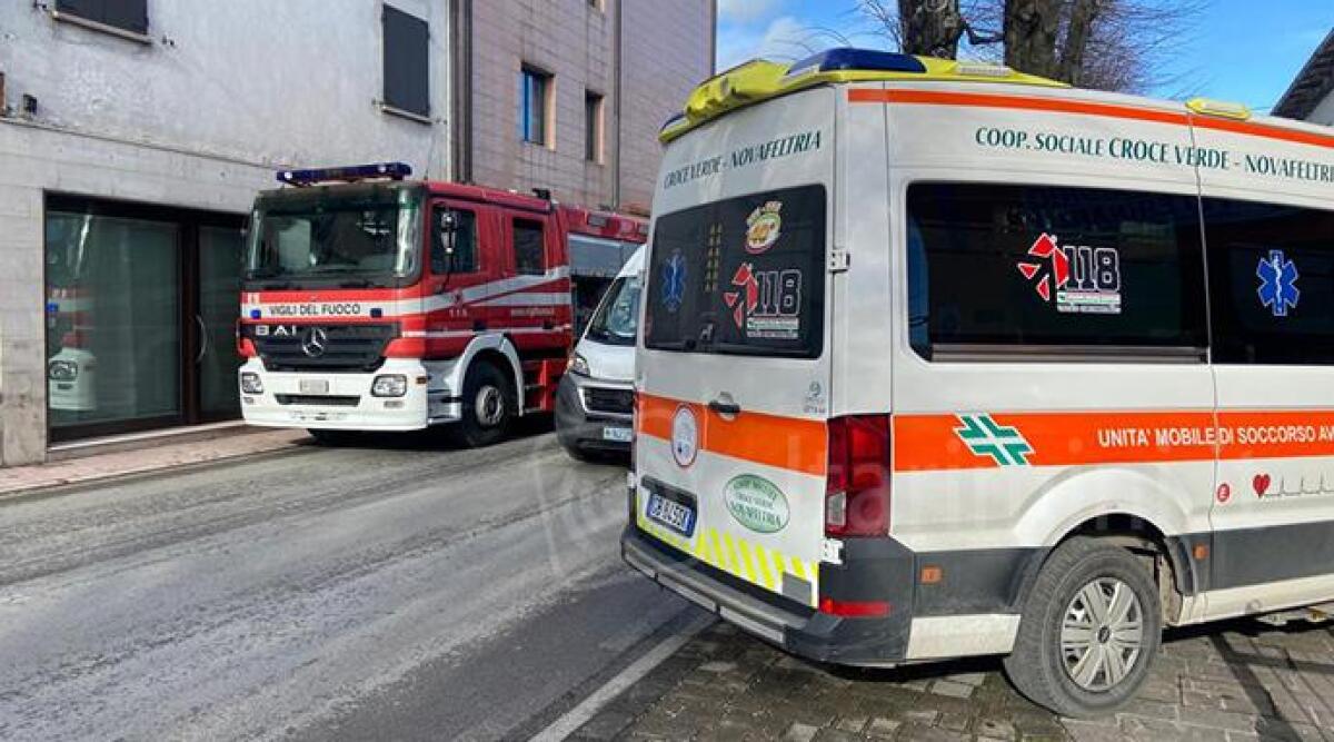 Novafeltria: cade in casa, anziana soccorsa il giorno dopo - Sanitari e vigili del fuoco in via XXIV Maggio a Novafeltria