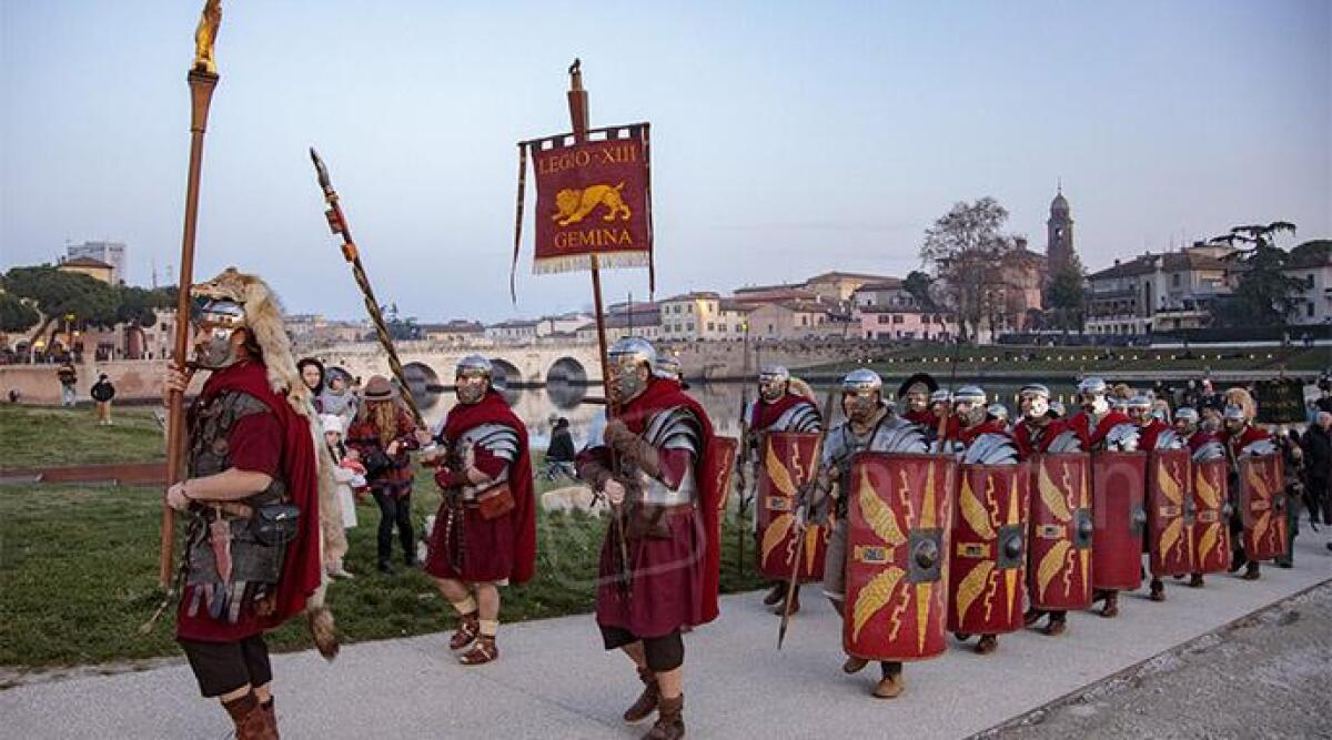 Rimini invasa dai legionari: la splendida rievocazione storica della Legio XIII Gemina - Alcuni momenti della rievocazione storica SALVATORI