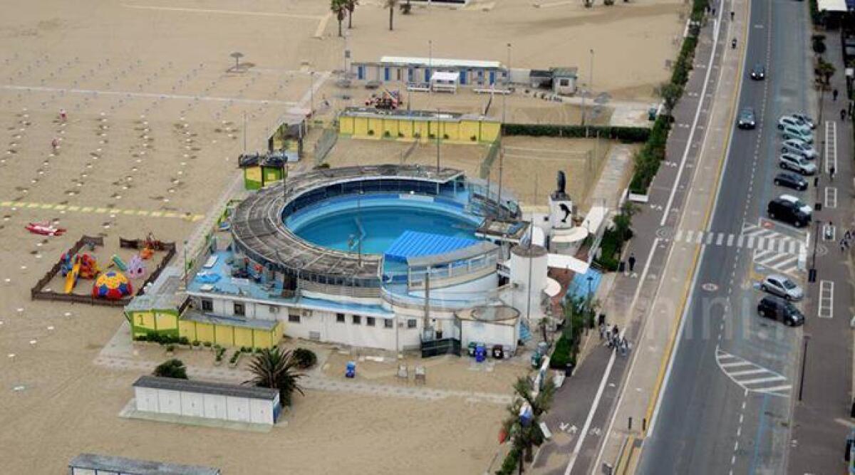 Rimini, ex delfinario: in primavera i lavori. L'obiettivo &egrave; aprire a giugno - Ex delfinario di Rimini