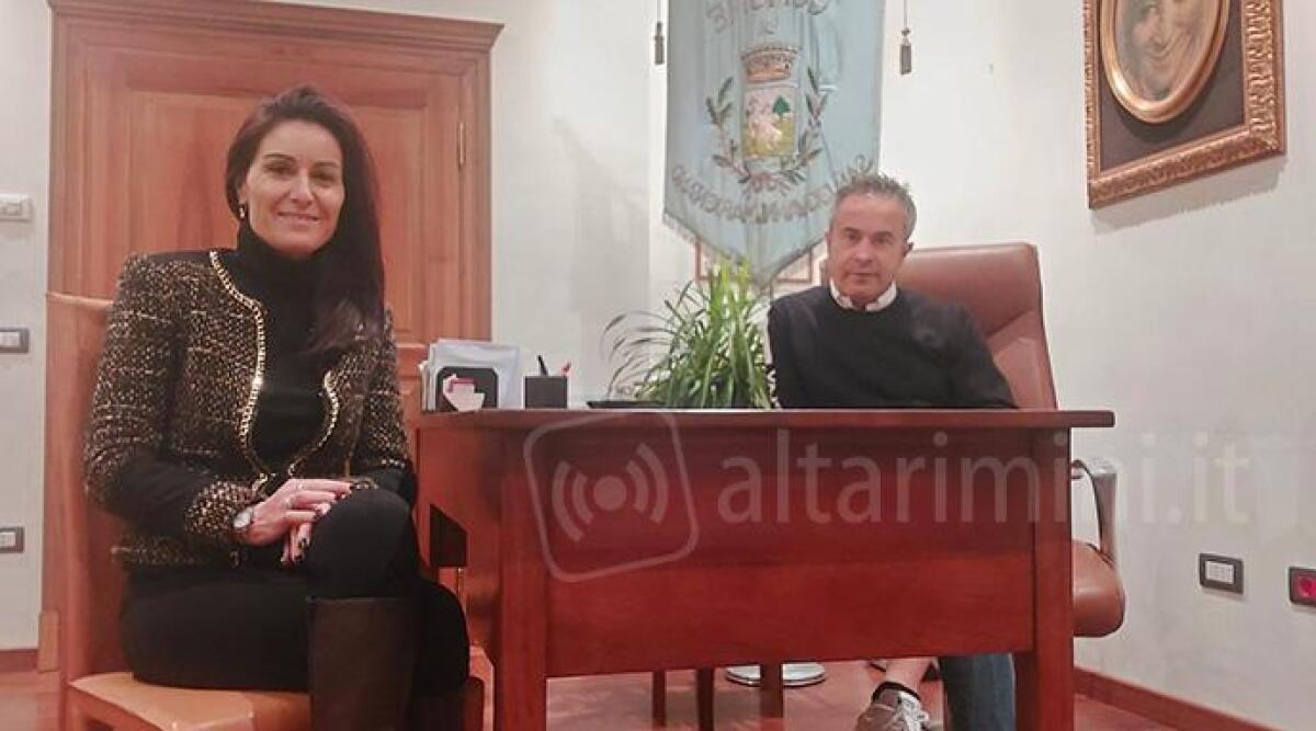 San Giovanni in Marignano, torna il bonus bollette per i cittadini in difficoltà - La vicesindaca Bertuccioli e il sindaco Morelli