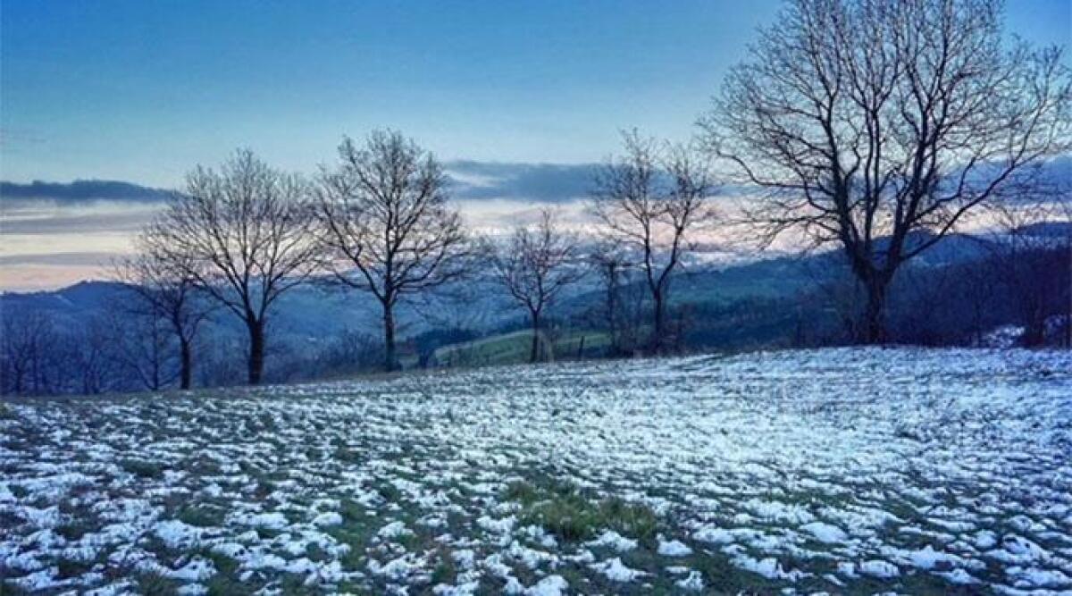 Meteo: sul riminese tempo stabile, ma gelate al mattino - Alta Valmarecchia innevata PH @ladelby