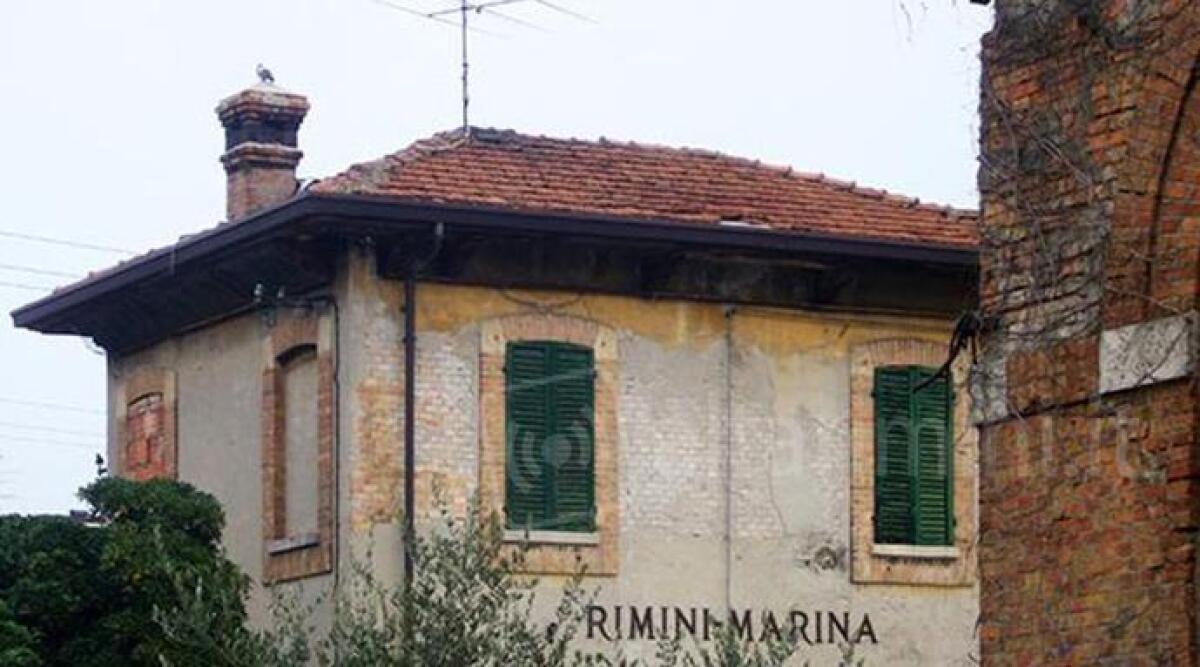 Nuova veste per la vecchia stazione Rimini-Marina: uno spazio culturale per la cittadinanza - La vecchia stazione ferroviaria Rimini-Marina