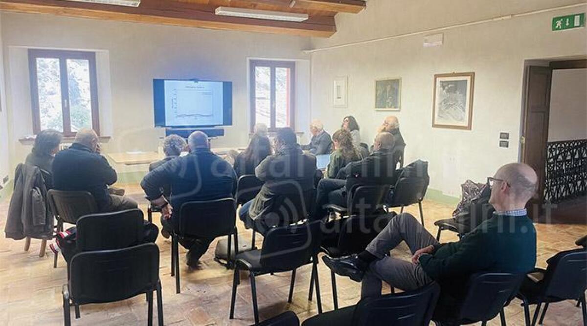 Nuova Marecchiese, incontro a Verucchio con l'architetto Preger - Un momento dell'incontro