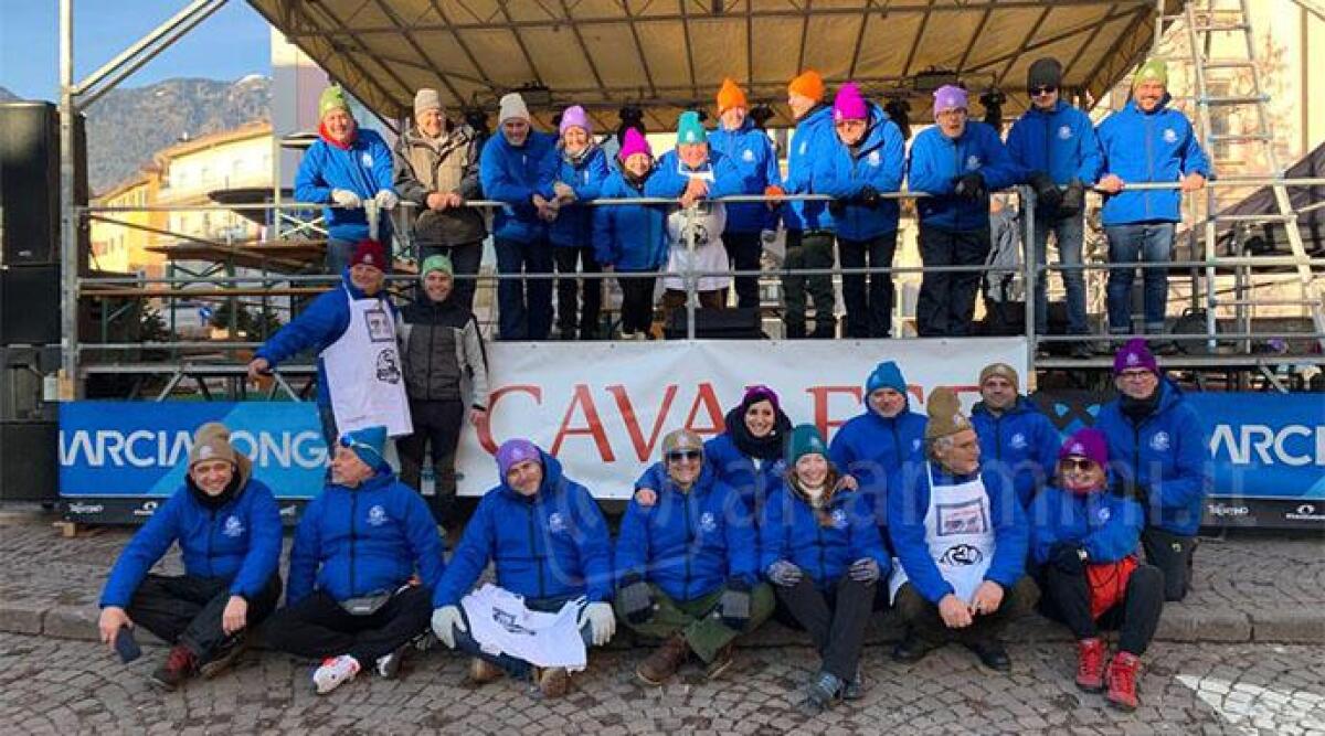 Viserba si promuove in Trentino per la storica gara Marcialonga - I viserbesi in trasferta a Cavalese