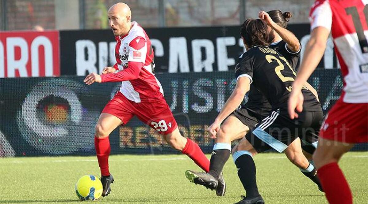 Rimini Calcio, Santini evita il quarto ko di fila. A Olbia &egrave; 1-1 - Santini ALTARIMINI