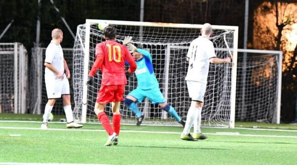 Futsal RSM, il Domagnano regola il Murata 1-0 - Una fase di Murata-Domagnano