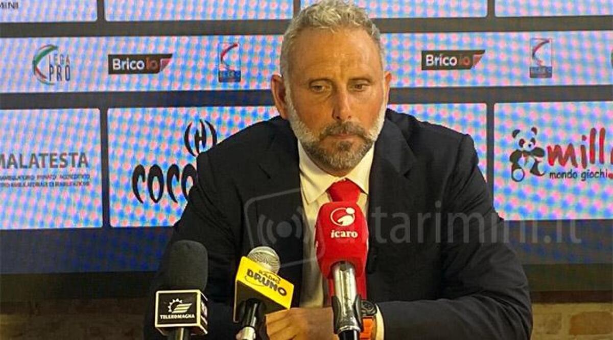 Calcio C, Cesena-Rimini. Gaburro: 'Partita di alto profilo agonistico, sarà un match intenso' - Marco Gaburro