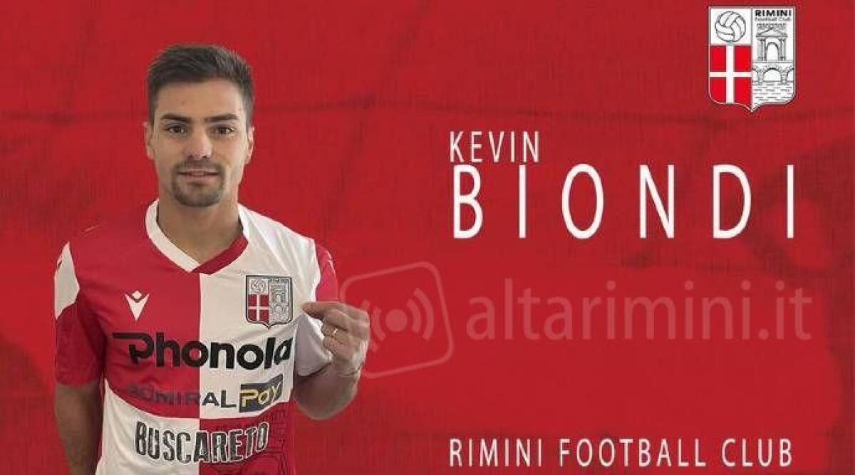 Calcio C, Rimini: è ufficiale l'arrivo del centrocampista Kevin Biondi - Kevin Biondi