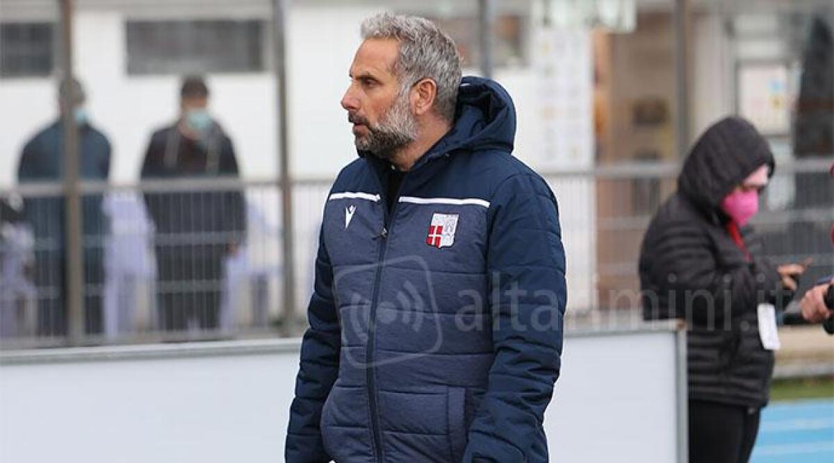 Calcio C, domani Rimini-Gubbio. Gaburro: 'Attenti al leone ferito: serve una partita importante' - Marco Gaburro VENTURINI
