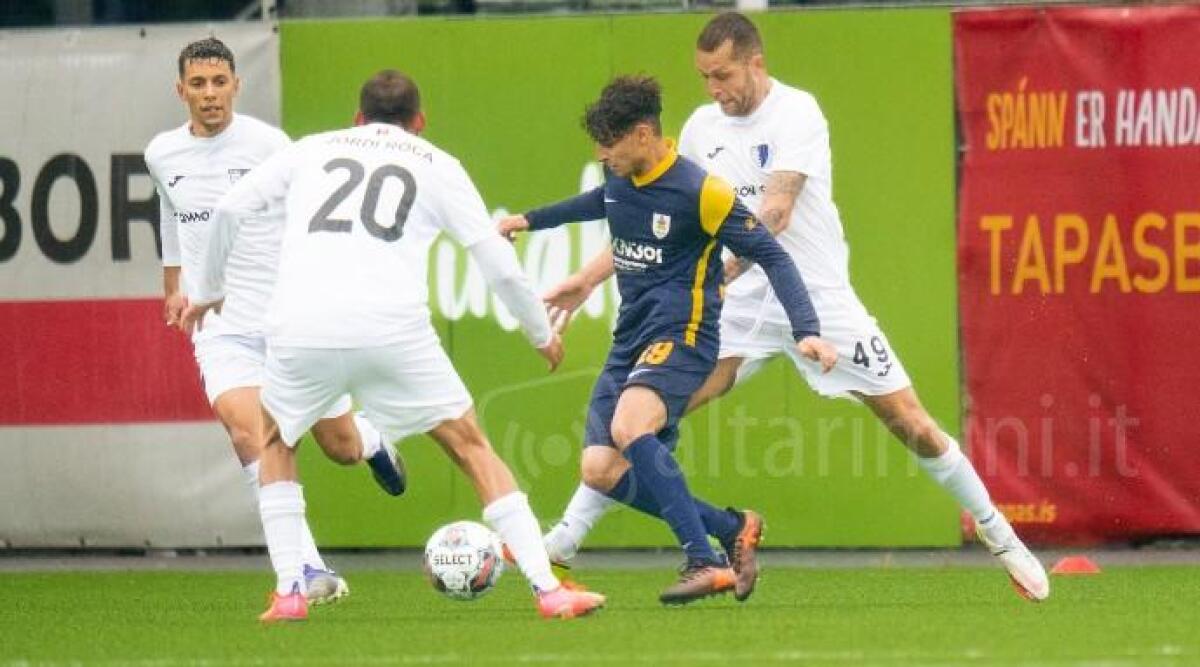 Calcio Rsm, recupero con vista primato per La Fiorita - Sami Abouzziane in azione
