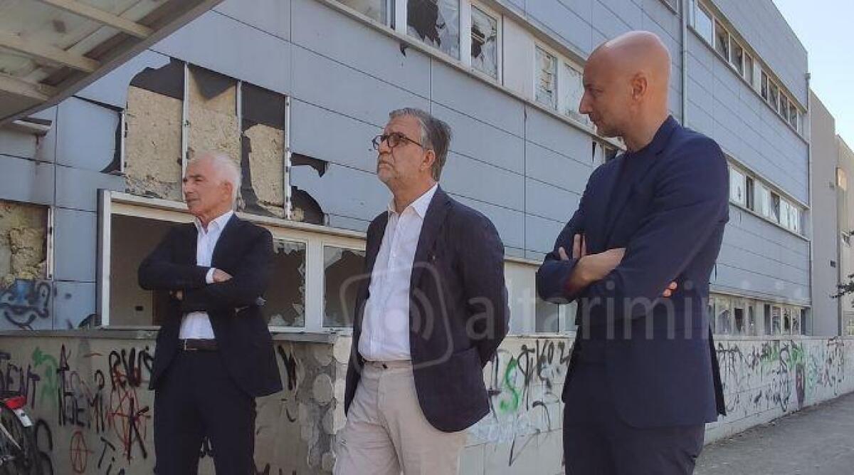 Ex Nuova Questura, depositata l'istanza per la riqualificazione dell'area - Da sinistra: Piero Aicardi